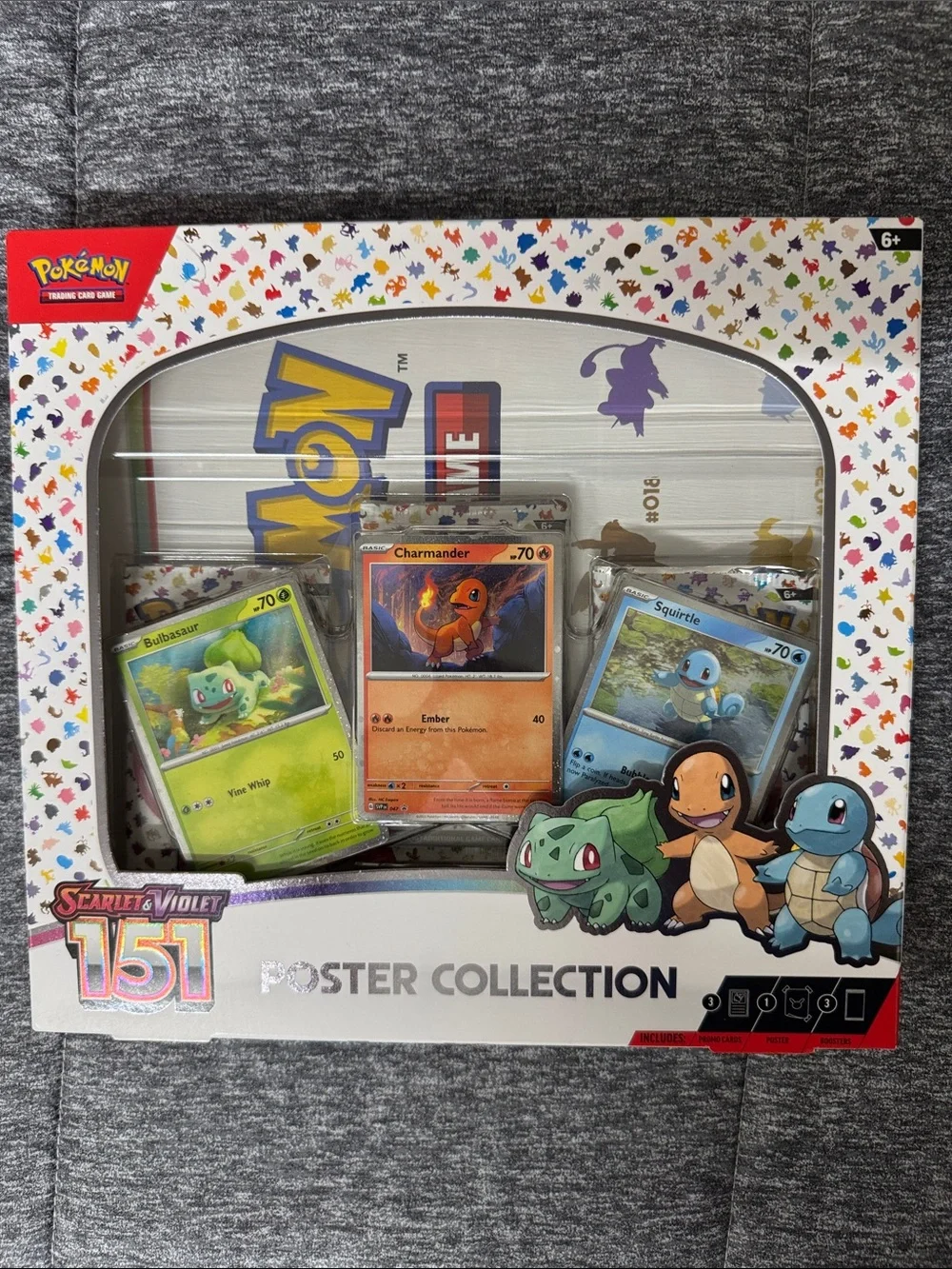 Pokémon 151 Poster Collection Sealed Trading Card Collection